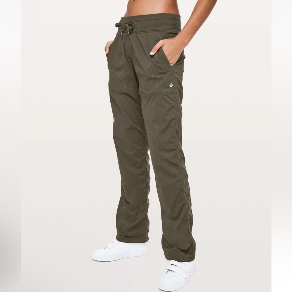 lululemon athletica Olive Track Pants